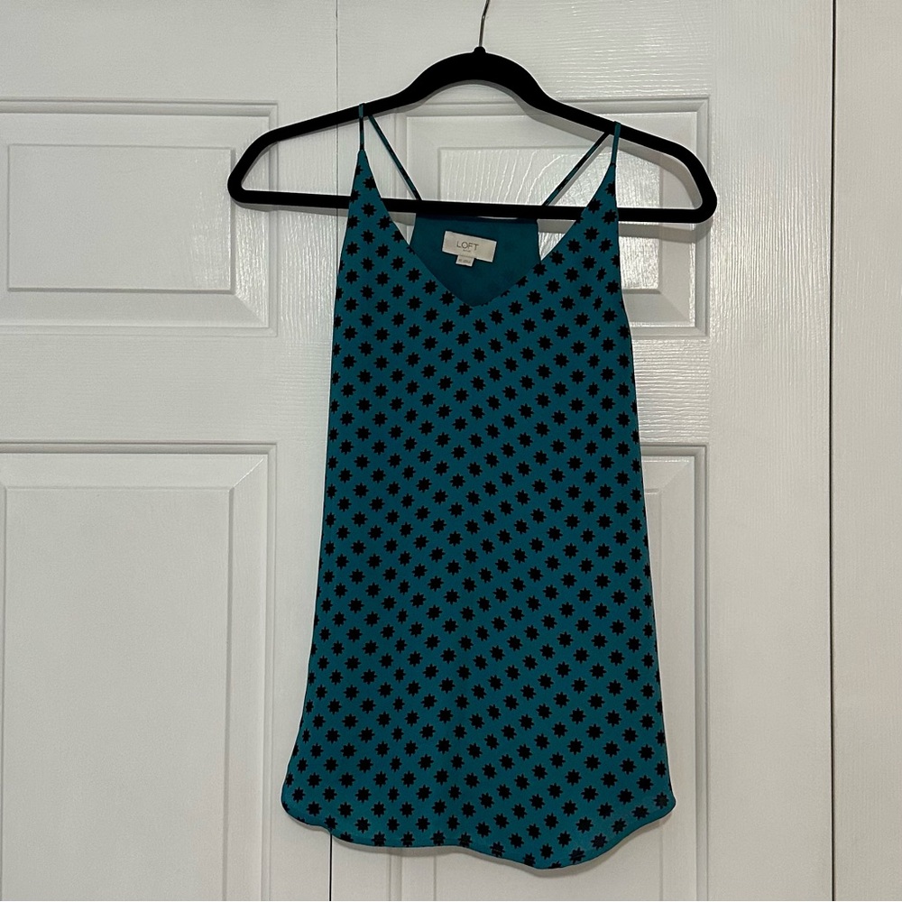 LOFT Blue Camisole